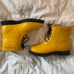 Ilse Jacobsen Hornbæk rain boots yellow women's EU 39/US 8.5